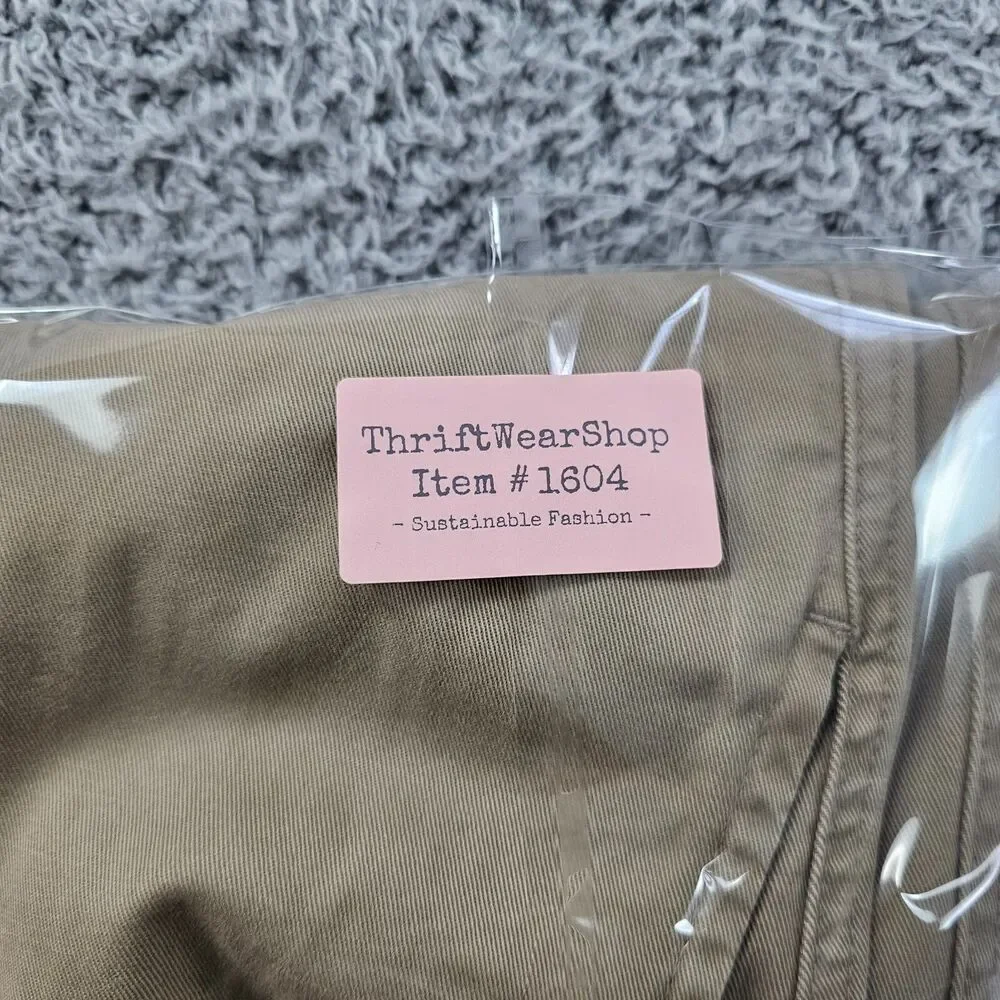 Joseph Abboud Pants Mens 36x31 Khaki Heritage Chino Comfort Stretch Golf Casual